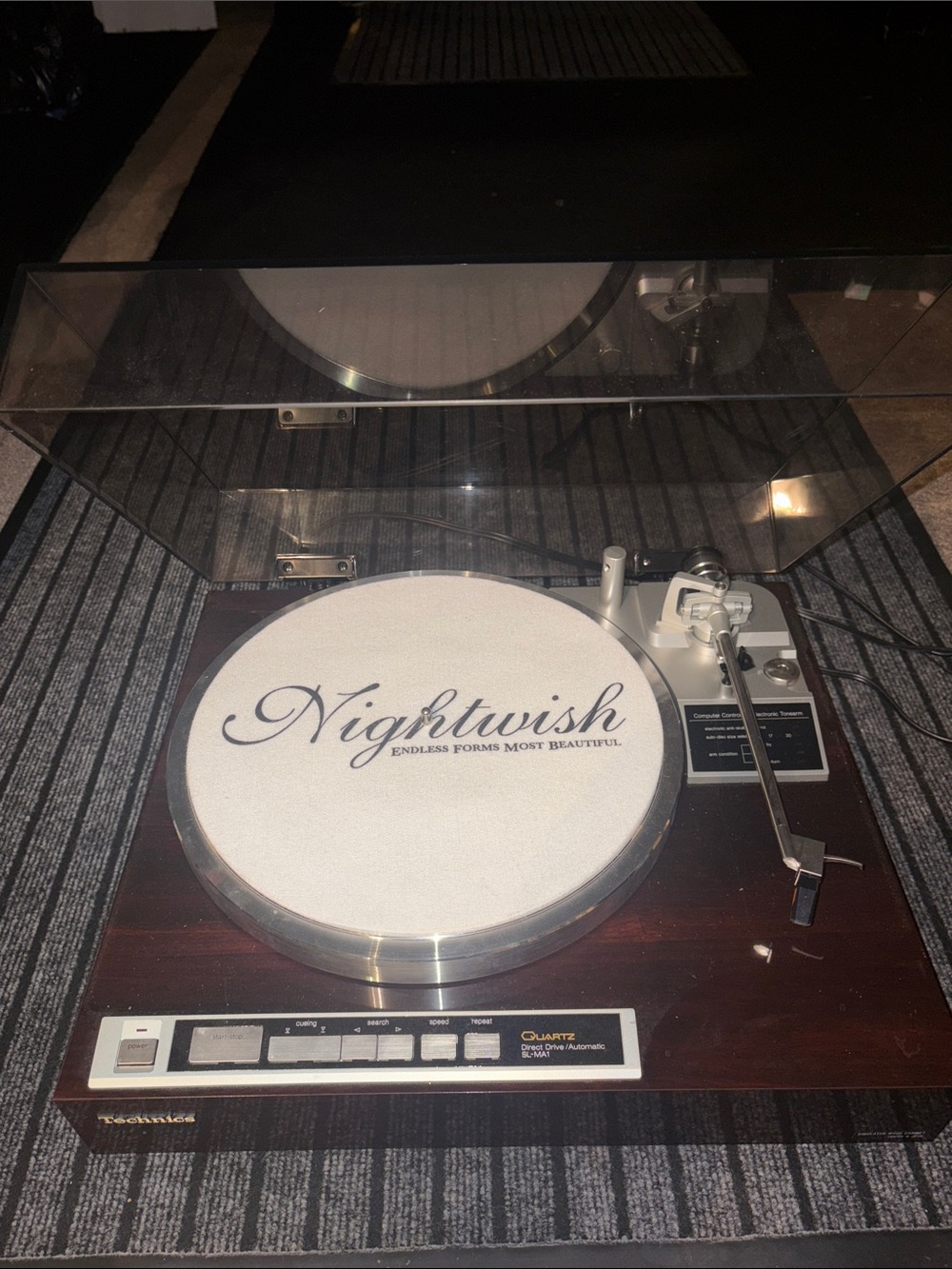 Vintage Technics SL-MA1 Quartz Turntable